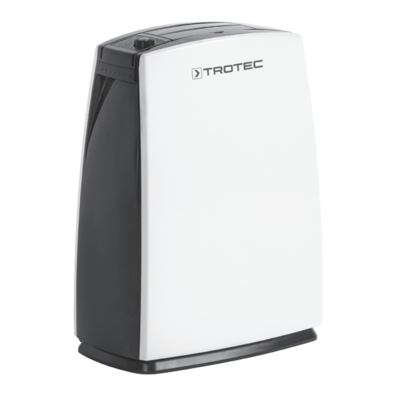 Trotec TTK 51 E Operating Manual