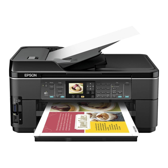 Epson WorkForce WF-7510 Start Here