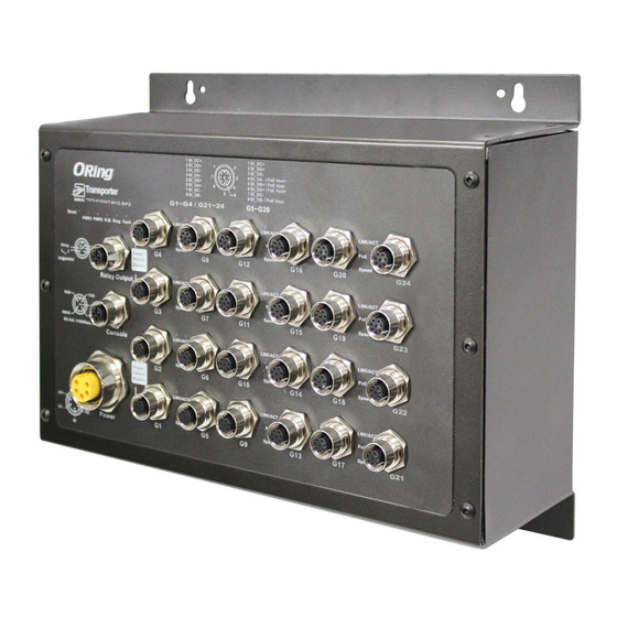 ORiNG TGPS-9168GT-M12 Quick Installation Manual