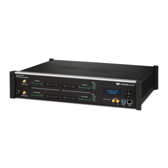 Teledyne Lecroy Summit T416 Quick Start