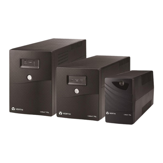 Vertiv Liebert PSL Series User Manual