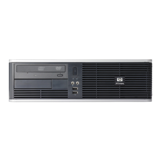 HP Compaq dc5700 Small Form Factor Business Manuals