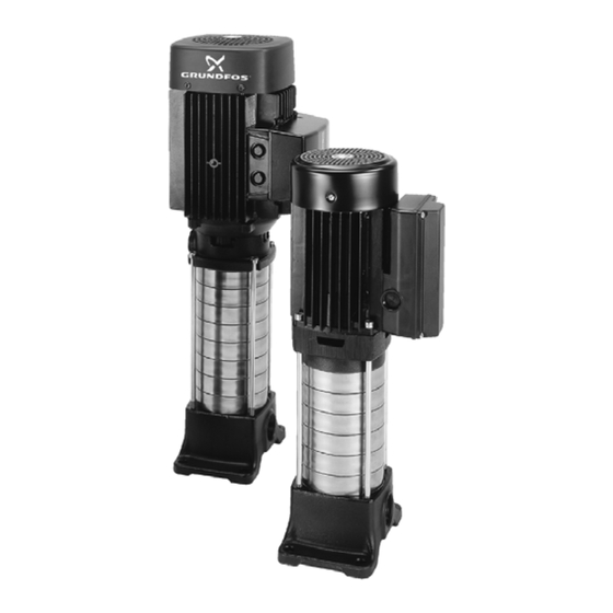 Grundfos CHV 2 Series Installation And Operating Instructions Manual