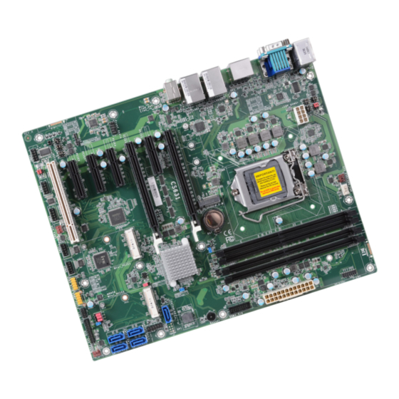 DFI CS631-C246/Q370 User Manual