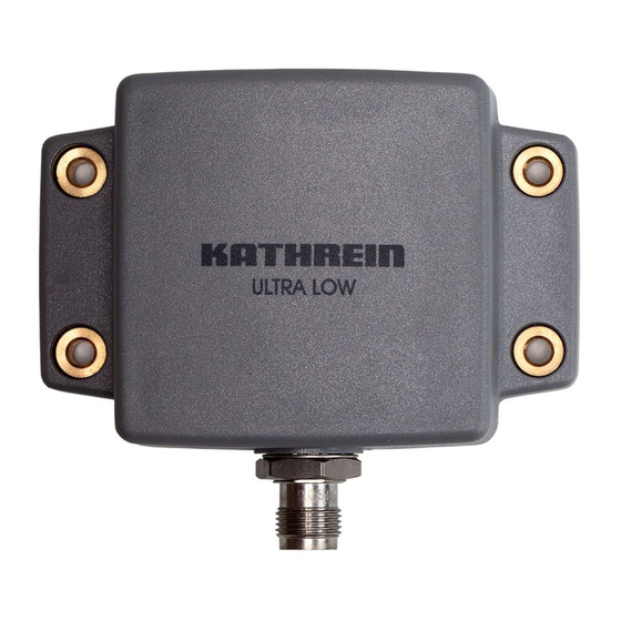 Kathrein U-LoRa ETSI/FCC Installation Manual