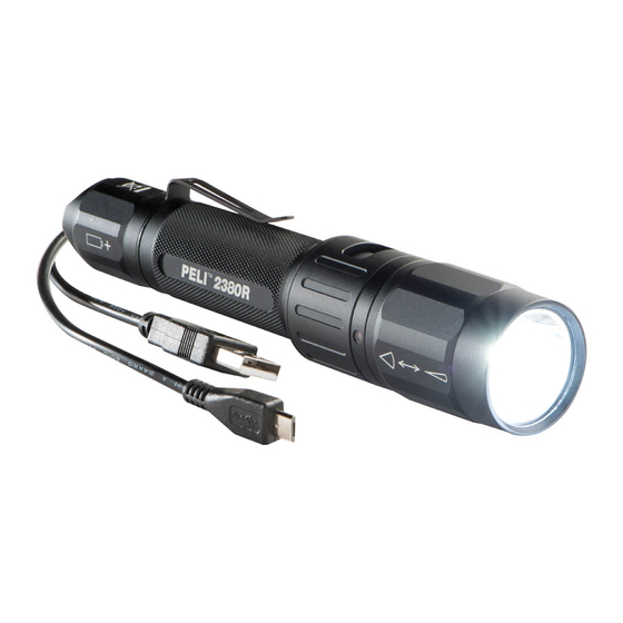 PELI 2380R Quick Start Manual