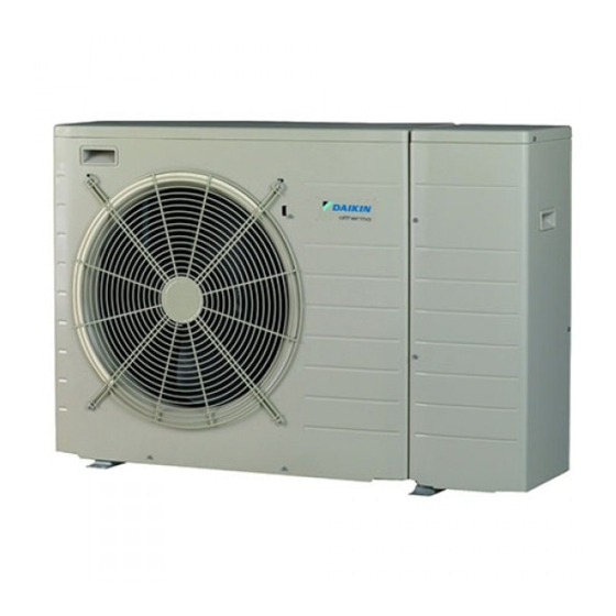 Daikin EWAQ004BAVP Operation Manuals