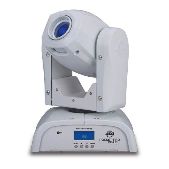 ADJ POCKET PRO User Manual