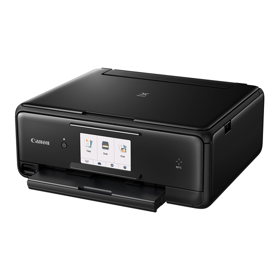 Canon PIXMA TS8000 Inkjet Printer Manuals