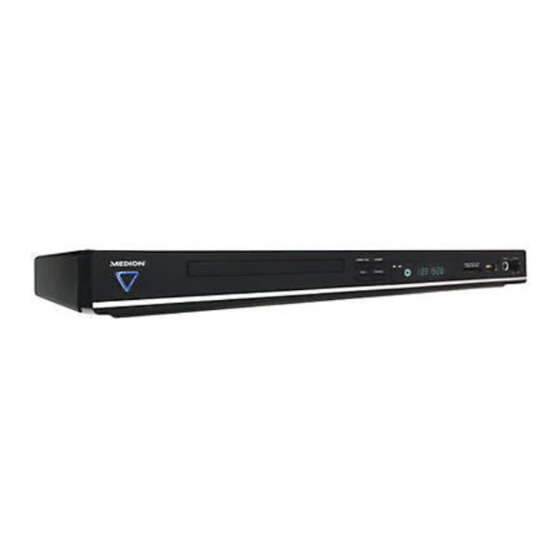 User Manuals: Medion MD 82333 DVD Player