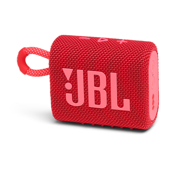 Harman JBL GO3 Quick Start Manual
