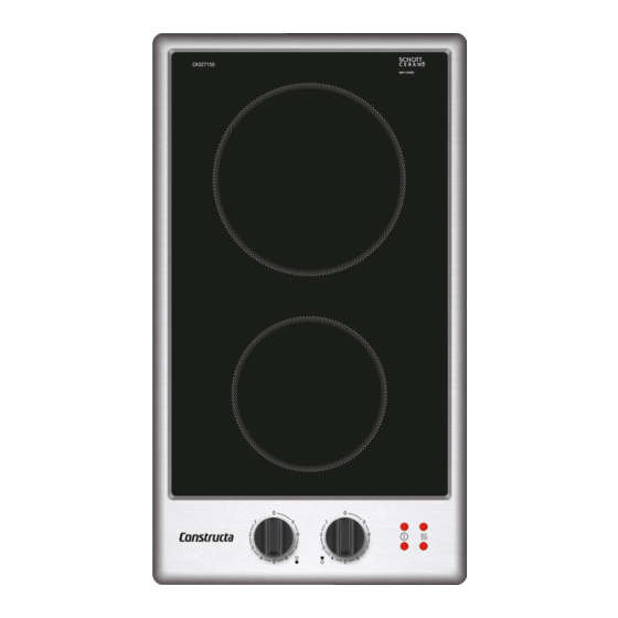 CONSTRUCTA CA327150 Installation Instructions Manual