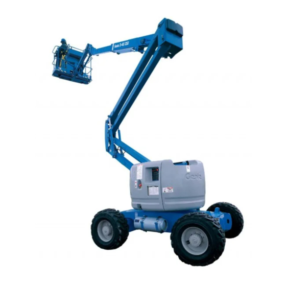 Terex Genie Z-25J Operator's Manual