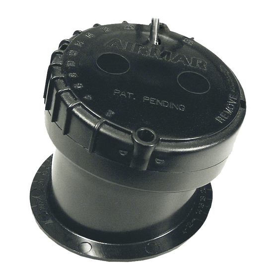 Airmar P79S Owner's Manual & Installation Instructions
