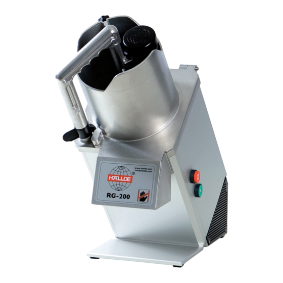 Redfox HALLDE RG-200 User Instructions