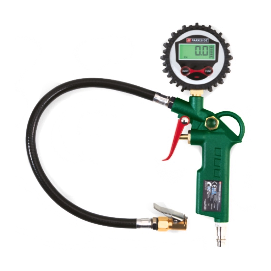 Parkside PDRD A1 - Pneumatic Tyre Inflator Manual