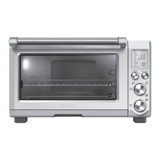 Breville Smart Oven Pro BOV820EX Instruction Book