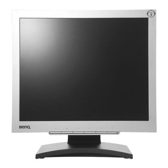 BenQ T505 User Manual