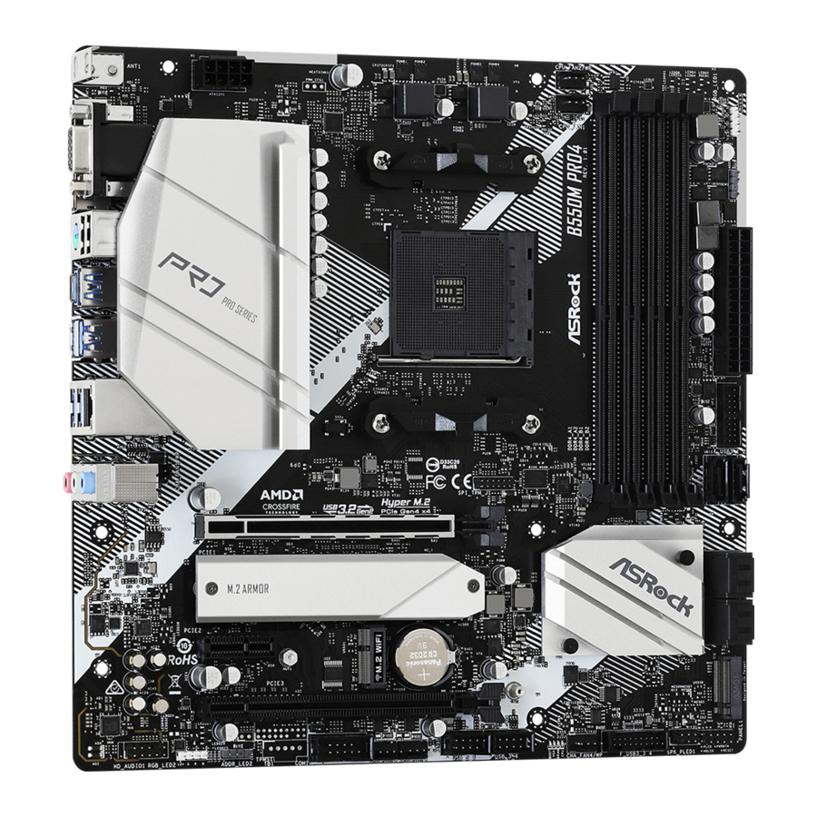 ASROCK B550M Pro4 - Motherboard Manual