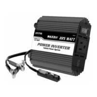 Vector 225 Watt Power Inverter User's Manual & Warranty Information