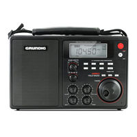 Grundig FIELD RADIO S450DLX Owner's Manual