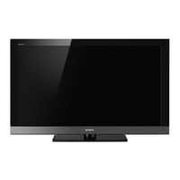 Sony Bravia KLV-40EX600 Operating Instructions Manual