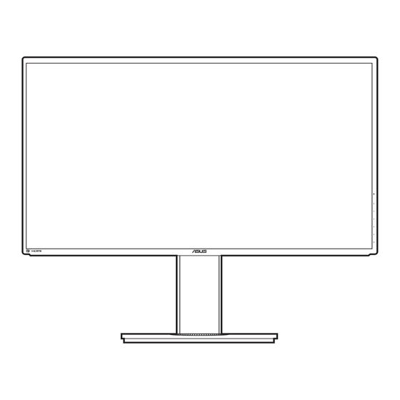 User Manuals: Asus PB328 Series 32-inch WQHD Monitor