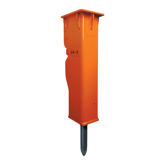 NPK GH06 Operator's Manual