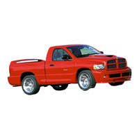 Dodge RAM SRT10 2005 Maintenance Schedule