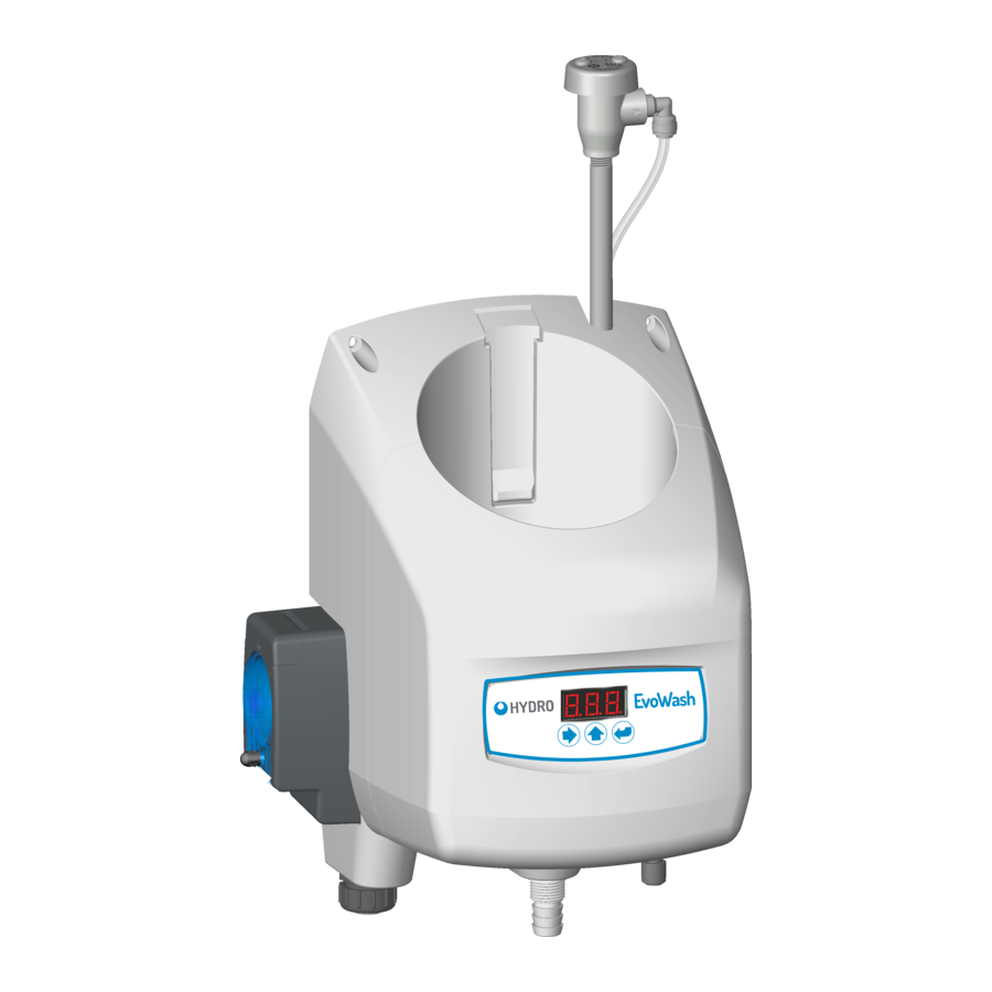 Hydro EvoWash User Manual