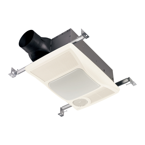NuTone 765H110L Installation Manual