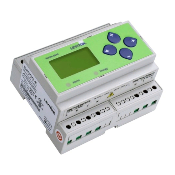 Leviton 4000-K Series Installation Manual