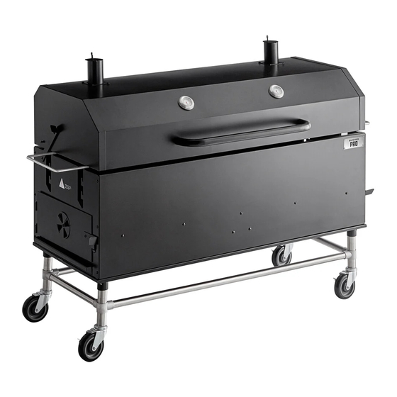 Backyard Pro 554SMOKR60KD Charcoal Smoker Manuals