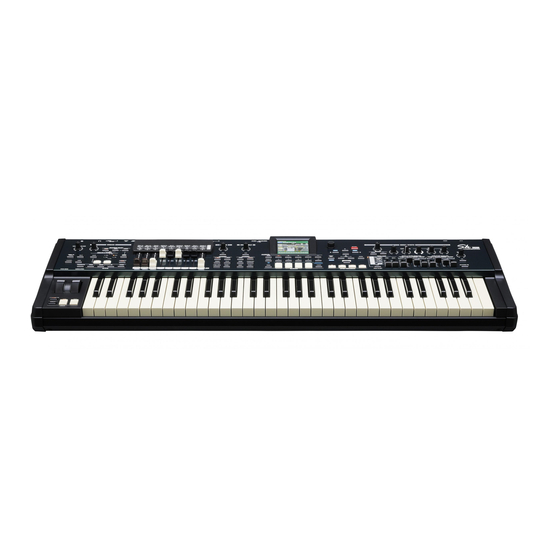 Hammond Sk PRO Manual