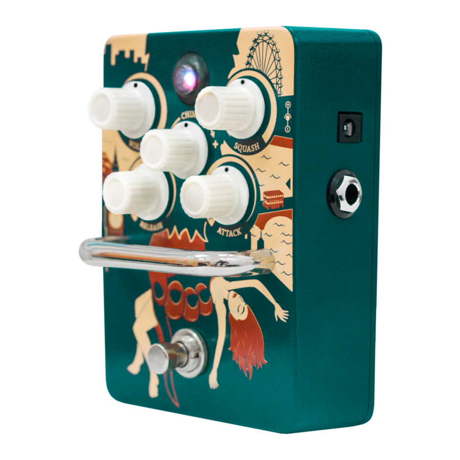 ORANGE KONGPRESSOR - Music Pedal Manual