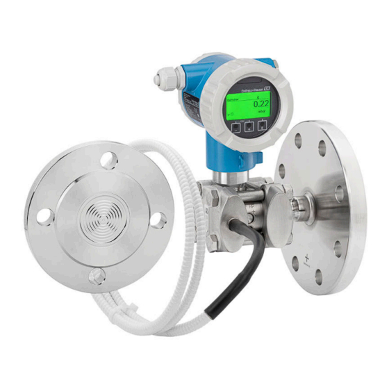 Endress+Hauser Deltabar PMD78B Brief Operating Instructions