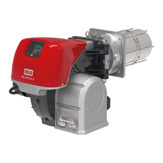 Riello RS 610/E ULX Installation, Use And Maintenance Instructions