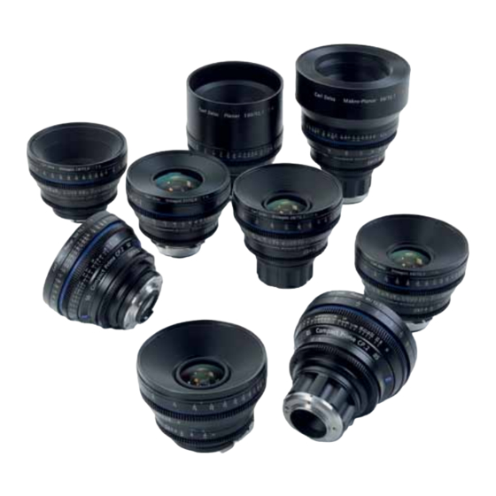 Zeiss Compact Prime CP.2 Manual