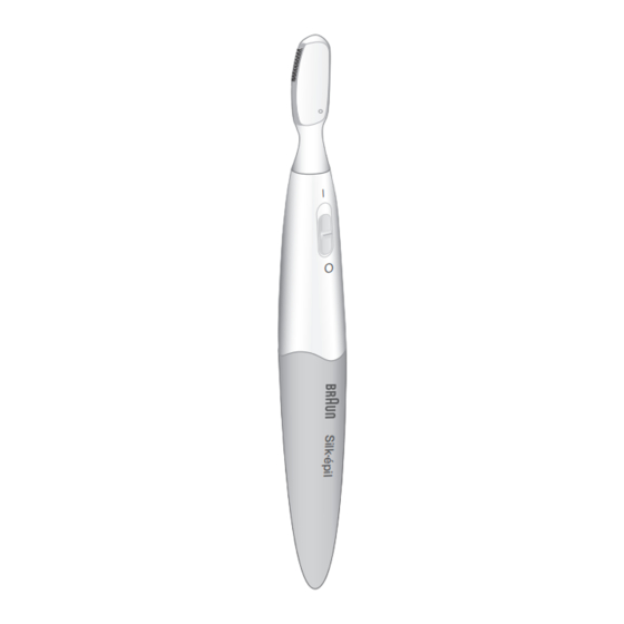 Braun Silk-epil FG 1100 Manual