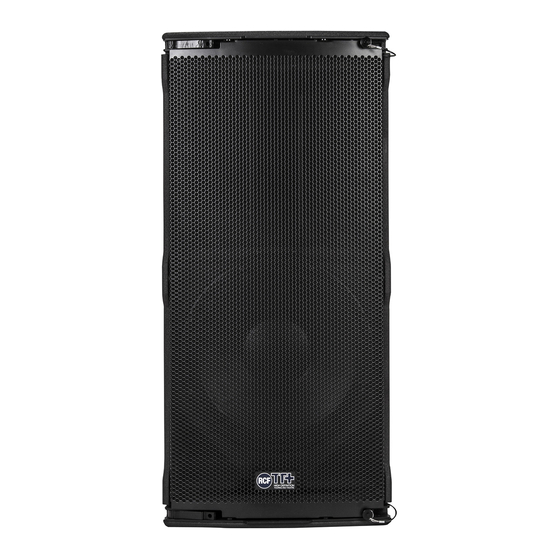 RCF TTP 5-A Owner's Manual