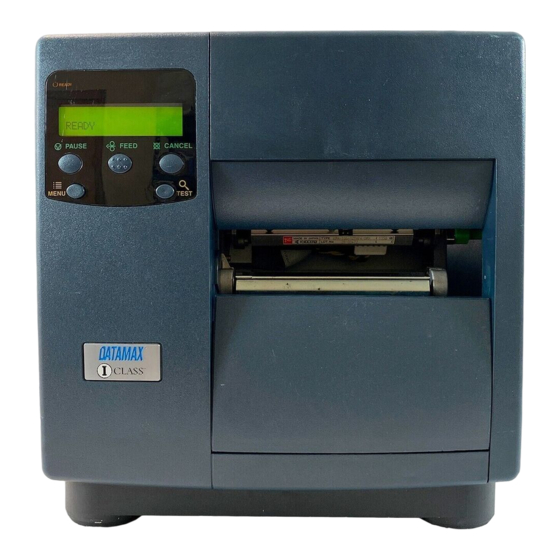 Datamax ICLASS Series Installation Instructions Manual