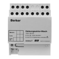 Berker 7531 60 03 Operating Instructions Manual