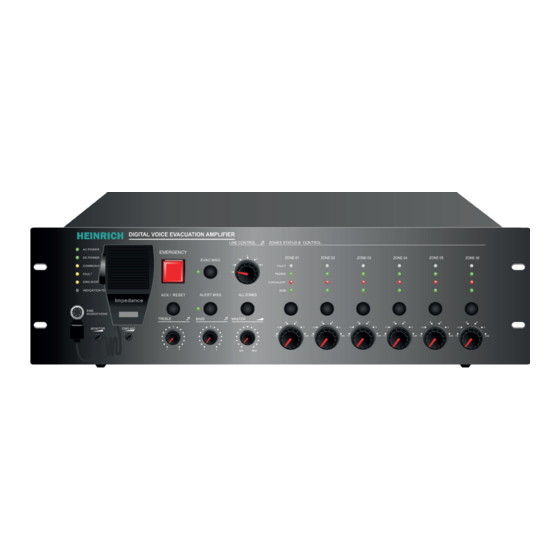 HEINRICH DVA8-500 Installation And Operation Manual
