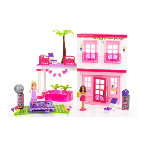 Mega Bloks Barbie Build'n Style Beach House Manual