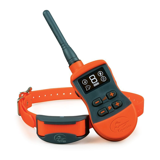 SportDOG SportTrainer 875 Manuals
