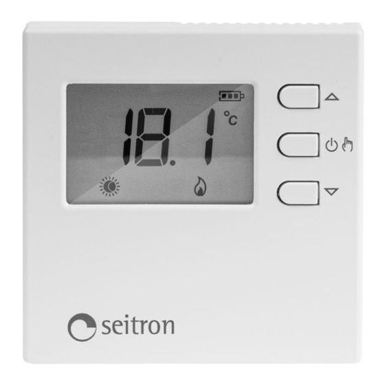 Seitron TR D03B Instructions