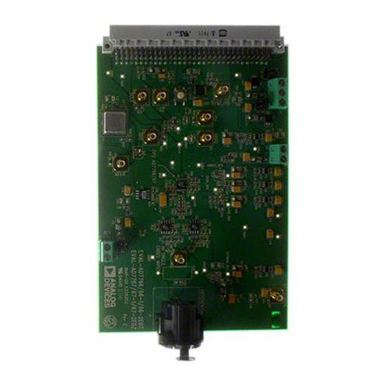 Analog Devices EVAL-AD7766EDZ Manual