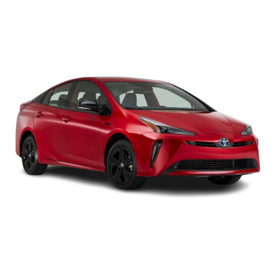 Toyota PRIUS 2020 Manual