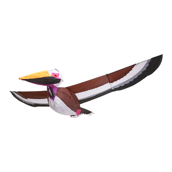 HQ SINGLE LINE KITES Pelican 3D Product Information