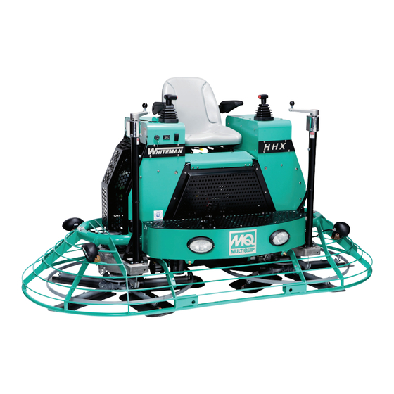 MULTIQUIP HHX Installation Instructions Manual